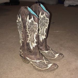 Corral cowgirl boots!! Size 8.5! Slightly worn!